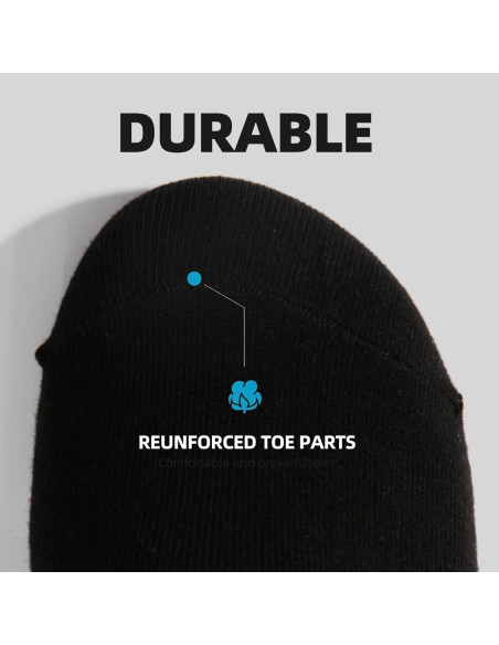 Calcetines Cortos de Algodón Antideslizantes B-multi 6-12 Pares