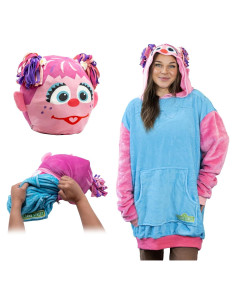 Manta con Capucha Plushible Abby Cadabby - Adulto - Suave y Lavable