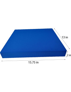 Almohadilla de Equilibrio Genérica Azul 40x33 cm para Ejercicio 2