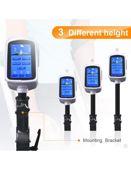 Entrenador de bicicleta de rehabilitación EBEST con pantalla LCD