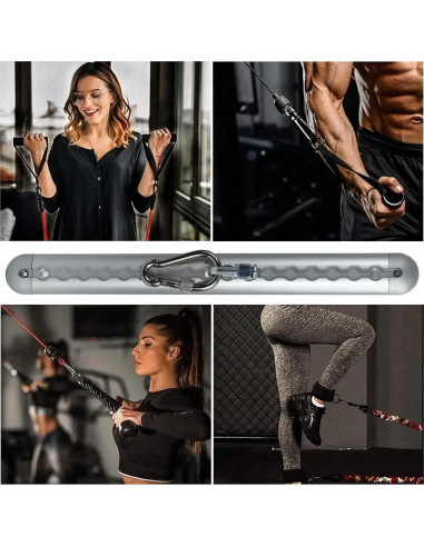 Juego de Anclaje de Pared DurFerhogvix con Banda de Resistencia