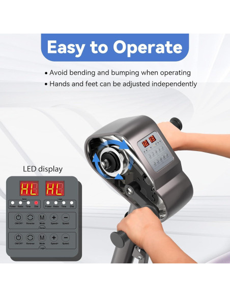 Ejercitador de Pedales Eléctrico HNLIY HL-SJTIT02 para Rehabilitación