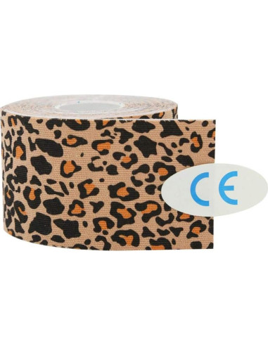 Cinta de Kinesiología Alomejor Algodón Elástico 25x5cm Estampado