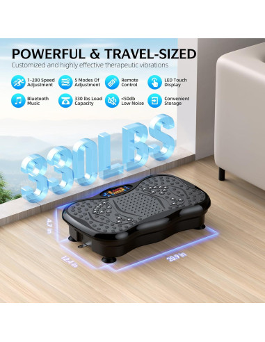 Máquina de Vibración GMCXAX ZDJ001 para Drenaje Linfático 150kg