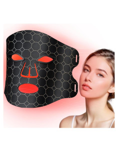 Máscara de Terapia de Luz Roja MGGSUG con Control Remoto 4 Modos