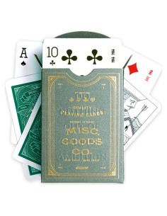 Baraja de Cartas Premium Misc. Goods Co. Cactus - Ilustraciones Únicas