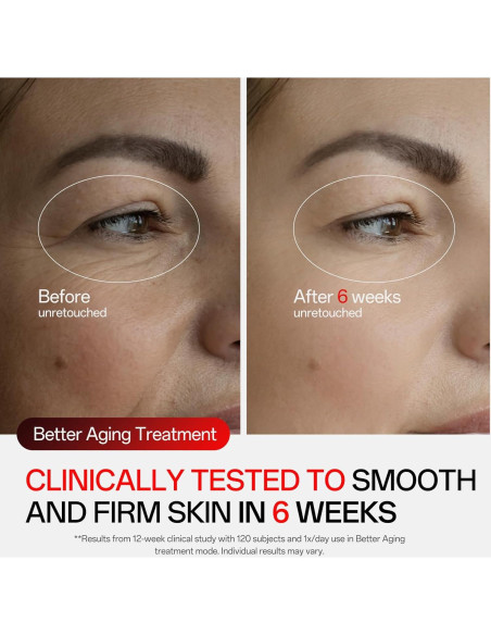 Máscara de Luz Roja Facego para Cara y Cuello - 7 Colores, Portátil