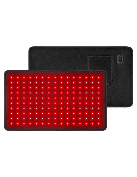 Almohadilla de Terapia de Luz Roja Qtyspdct 50.8x30.5cm LED 660nm 850nm