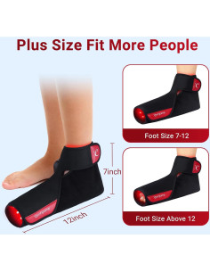 Terapia de Luz Roja Inalámbrica Comfytemp 5000mAh para Pie 2