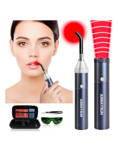 Dispositivo de Terapia de Luz Roja Aswaysun 2 en 1 para Alivio del Dolor