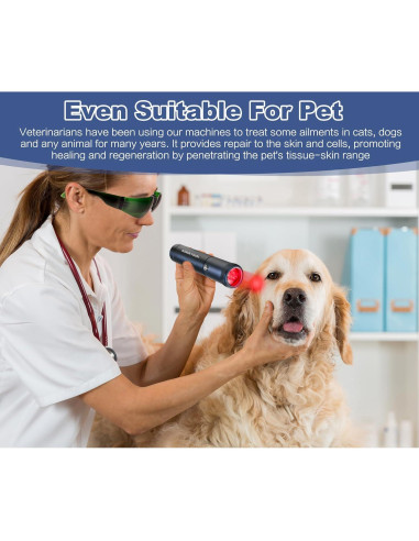 Dispositivo de Terapia de Luz Roja Aswaysun 2 en 1 para Alivio del Dolor