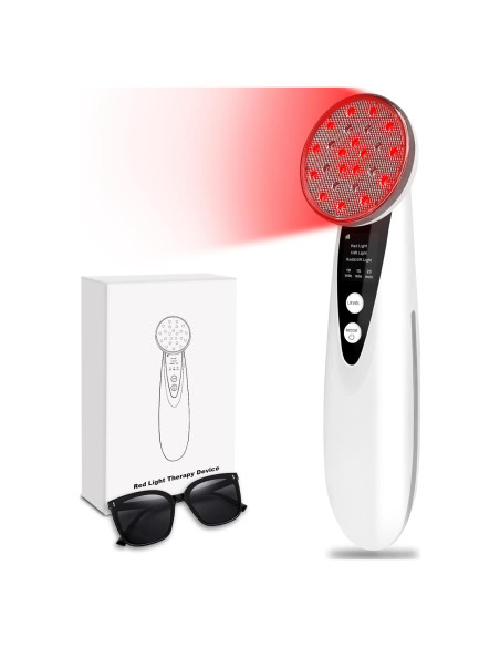 Terapia de Luz Roja Portátil Hottoerak 660nm 850nm para Mascotas