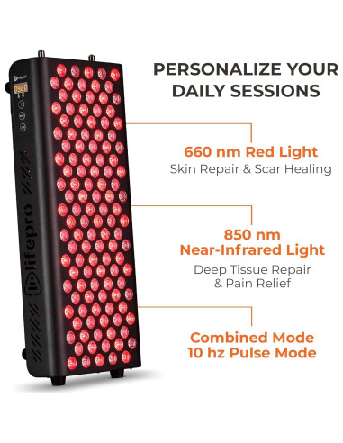 Terapia de Luz Roja LifePro Bioheal Plus - Alivio Dolor y Piel