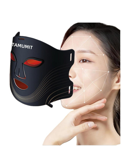 Máscara LED de Terapia de Luz para Cuidado Facial TAMUMIT