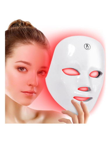 Máscara de Terapia de Luz LED TGML FM-01 Recargable 25 min