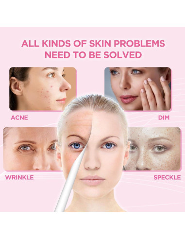 Máscara de Terapia de Luz LED TGML FM-01 Recargable 25 min