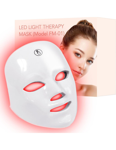 Máscara de Terapia de Luz LED TGML FM-01 Recargable 25 min