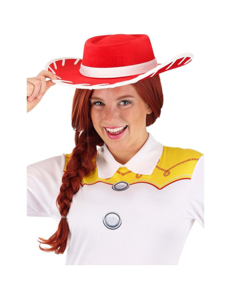 Sombrero de Jessie Disney Toy Story - Terciopelo Rojo Adulto
