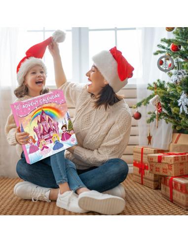 Calendario de Adviento de Navidad Princesa Bicakza 24 Días