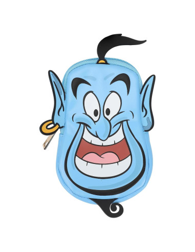 Monedero Disney Aladino Genio Azul 13.4x8.7cm