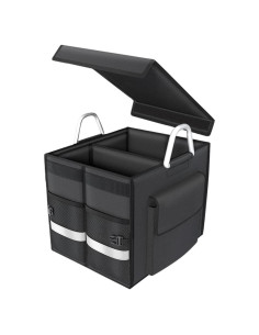Organizador de Maletero de Coche LOTUYACY 55L Plegable Negro