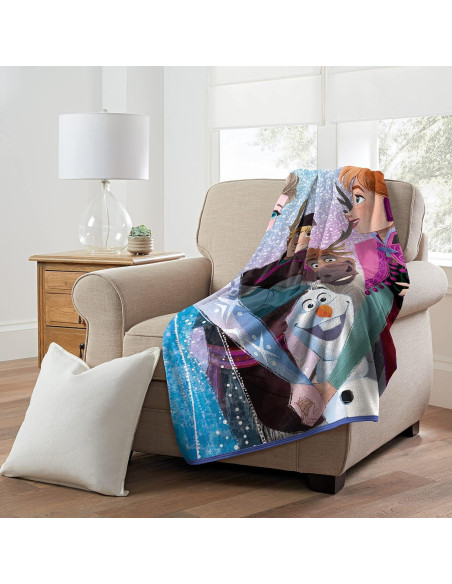 Manta Micro Raschel Disney Frozen 2 Noroeste 116.84x152.4cm