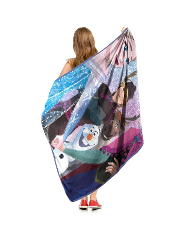 Manta Micro Raschel Disney Frozen 2 Noroeste 116.84x152.4cm