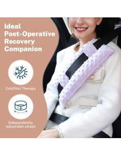Almohada Abdominal Ajustable KUAZIDAR para Recuperación Post-Cirugía 2