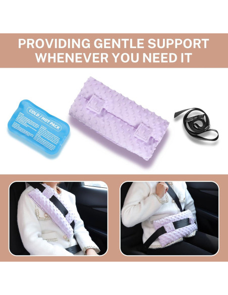 Almohada Abdominal Ajustable KUAZIDAR para Recuperación Post-Cirugía