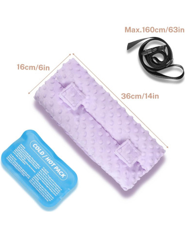 Almohada Abdominal Ajustable KUAZIDAR para Recuperación Post-Cirugía