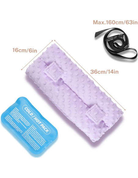 Almohada Abdominal Ajustable KUAZIDAR para Recuperación Post-Cirugía