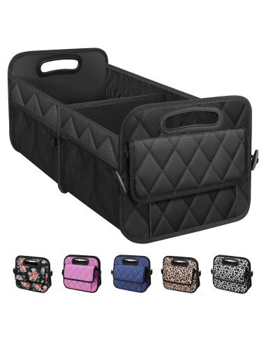 Organizador de Maletero de Coche Olosar Mediano Negro Impermeable
