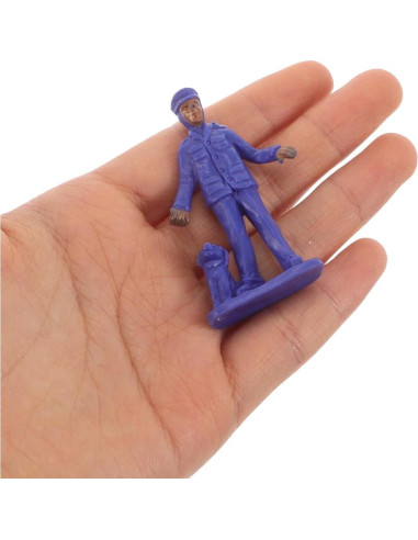 Figuras de Policía en Miniatura YARNOW - 50 Pcs, 5.1 cm