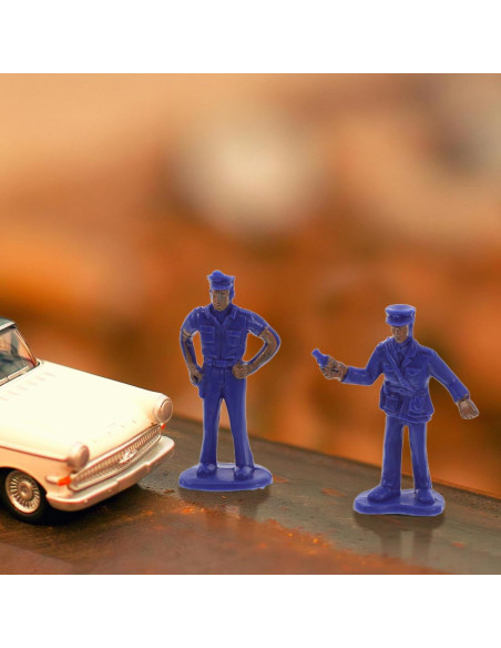 Figuras de Policía en Miniatura YARNOW - 50 Pcs, 5.1 cm