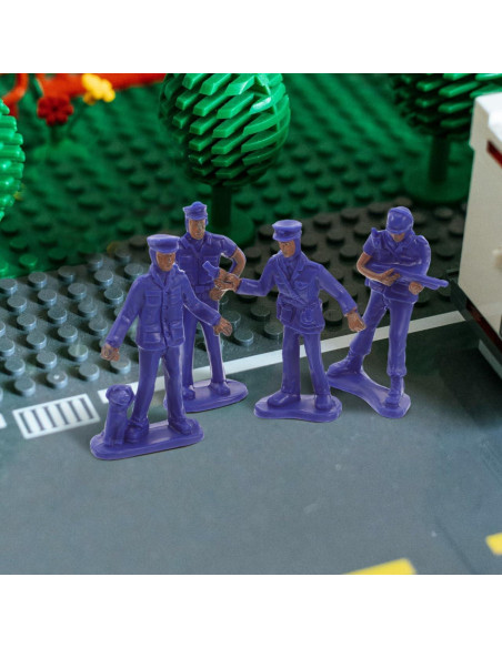 Figuras de Policía en Miniatura YARNOW - 50 Pcs, 5.1 cm