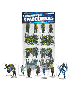 Miniaturas de Plástico Plano Arcknight - 56 Figuras de Ciencia Ficción