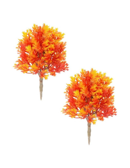 Adorno de Árbol de Arce Miniatura Totority 10x3x3 cm 2 Pcs