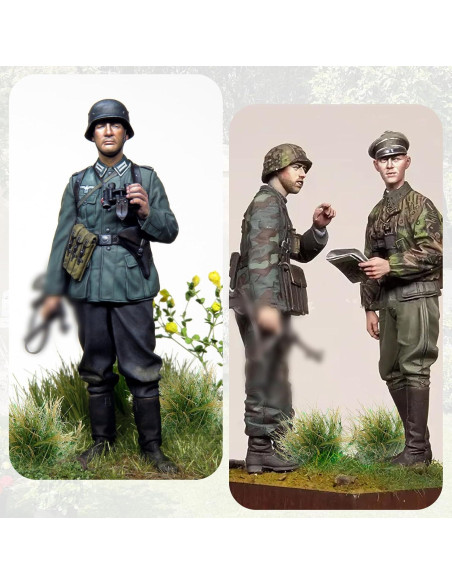 20 Piezas de Hierba Artificial Neyauo para Dioramas Verde