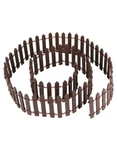 Valla de Jardín de Hadas Sndperiexam 89 cm Marrón