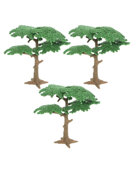 Árboles Miniatura para Diorama Homoyoyo 3 Piezas Multicolor