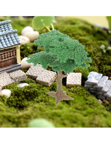 Árboles Miniatura para Diorama Homoyoyo 3 Piezas Multicolor