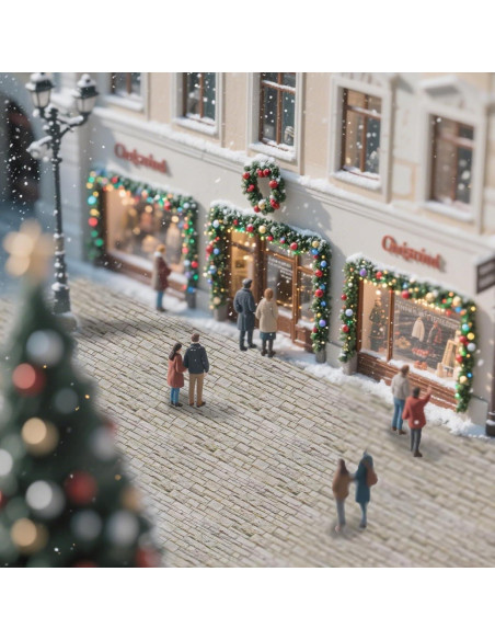 6 Pcs Alfombrillas de Pueblo Warmtree Ladrillo Gris Autoadhesivas