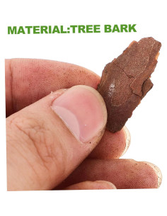 Kit de Corteza de Corcho Miniatura NUOBESTY 13x8.5cm para Dioramas 2
