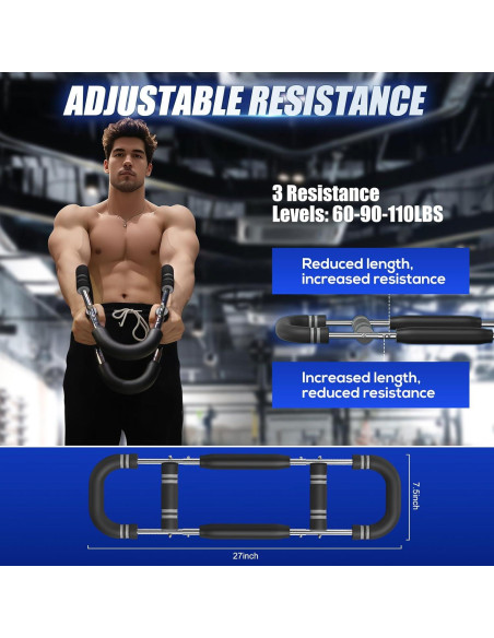 Entrenador de Brazo Twister Doxcore DCTAT 27.2-49.9 kg Ajustable