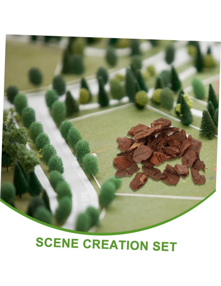 Kit de Corteza de Corcho Miniatura NUOBESTY 13x8.5cm para Dioramas