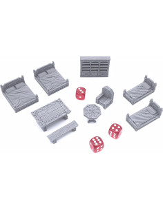 Terreno Escenográfico 3D EnderToys para RPGs y Juegos de Guerra 2