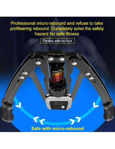 Ejercitador de Brazo Hidráulico EAST MOUNT R3 Ajustable 10-200 kg