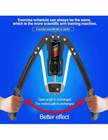 Ejercitador de Brazo Hidráulico EAST MOUNT R3 Ajustable 10-200 kg