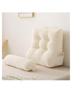 Juego de Almohadas en Cuña Sasttie 2PCS Beige 58.4cm