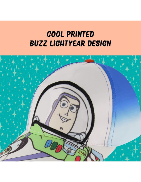 Gorra de béisbol ajustable Buzz Lightyear Disney para niños 2-4 años